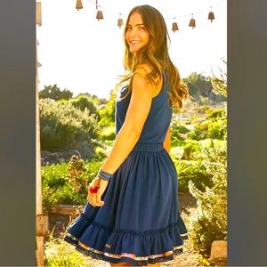 Matilda Jane Women’s Brilliant Daydream Swing Time Ruffle Dress NWT